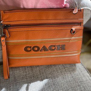COACH Unisex Leather Carryall